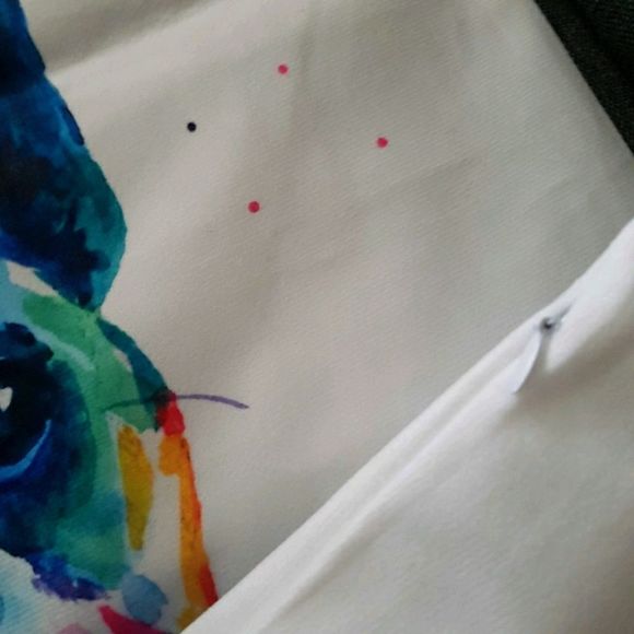 Dog Pattern Pop Art Colorful Bulldog Design Pillow Cover Pillowcase - Picture 3 of 7